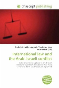 International law and the Arab Israeli conflict