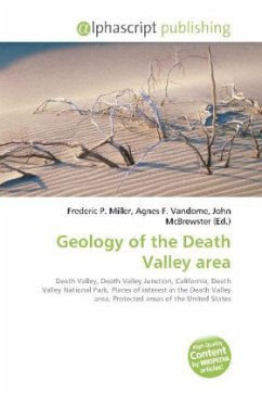 Geology of the Death Valley area