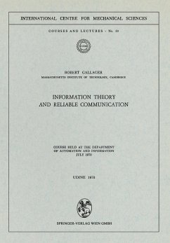 Information Theory and Reliable Communication