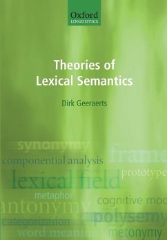 Theories of Lexical Semantics - Geeraerts, Dirk