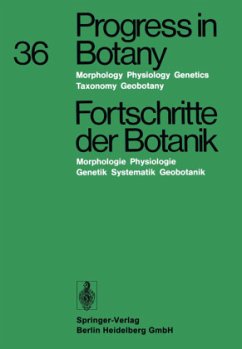 Fortschritte der Botanik - Ellenberg, Heinz; Esser, Karl; Ziegler, Hubert; Schnepf, Eberhard; Merxmüller, Hermann