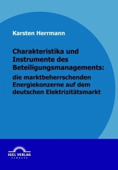 Charakteristika und Instrumente des Beteiligungsmanagements: die marktbeherrschenden Energiekonzerne auf dem deutschen Elektrizitätsmarkt - Herrmann, Karsten