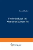 Fehleranalysen im Mathematikunterricht