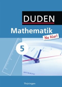 Cover 5. Schuljahr, Lehrbuch / Duden Mathematik 'Na klar!', Ausgabe Thüringen