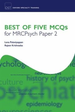 Best of Five McQs for Mrcpsych Paper 2 - Palaniyappan, Lena; Krishnadas, Rajeev