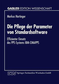 Cover Die Pflege der Parameter von Standardsoftware