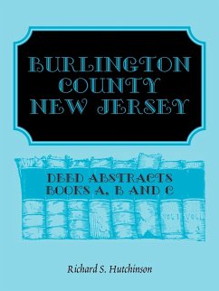 Burlington County, New Jersey, Deed Abstracts - Hutchinson, Richard S.