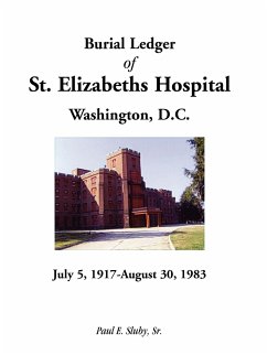 Burial Ledger of St. Elizabeths Hospital, Washington, D. C., July 5, 1917 - August 30, 1983 - Sluby Sr, Paul E.; Sluby, Paul E.