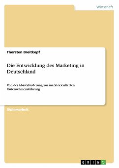 Die Entwicklung des Marketing in Deutschland - Breitkopf, Thorsten