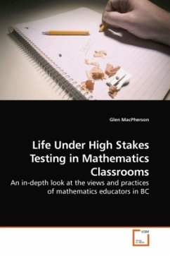 Cover Life Under High Stakes Testing in Mathematics Classrooms