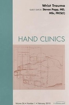 Cover Wrist Trauma, an Issue of Hand Clinics