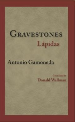 Gravestones Lapidas - Gamoneda, Antonio