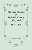 Marriage Licenses of Frederick County, Maryland