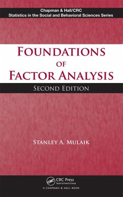 Foundations of Factor Analysis - Mulaik, Stanley A (Georgia Institute of Technology, School of Psycho