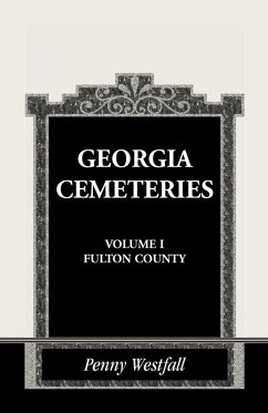 Cover Georgia Cemeteries, Volume I