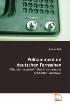 Politainment im deutschen Fernsehen - Bock, Corinna