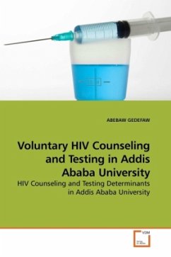 Voluntary HIV Counseling and Testing in Addis Ababa University - GEDEFAW, ABEBAW