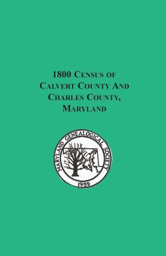 1800 Census of Calvert County and Charles County, Maryland - Maryland Genealogical Society