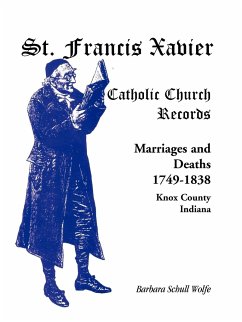 St. Francis Xavier Catholic Church Records - Wolfe, Barbara Schull