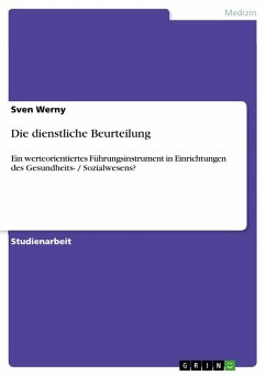 Die dienstliche Beurteilung - Werny, Sven