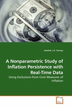 A Nonparametric Study of Inflation Persistence with Real-Time Data - Tierney, Heather L.R.