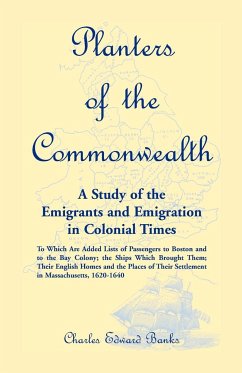 Planters of the Commonwealth - Banks, Charles Edward