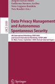 Data Privacy Management and Autonomous Spontaneous Security