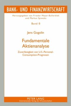 Fundamentale Aktienanalyse - Gogolin, Jens