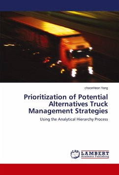 Prioritization of Potential Alternatives Truck Management Strategies - Yang, choonHeon