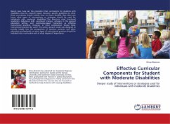 Effective Curricular Components for Student with Moderate Disabilities
