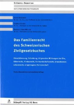 Das Familienrecht des Schweizerischen Zivilgesetzbuches - Hausheer, Heinz;Geiser, Thomas;Aebi-Müller, Regina