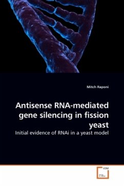 Antisense RNA-mediated gene silencing in fission yeast - Raponi, Mitch