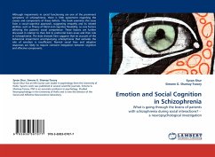 Emotion and Social Cognition in Schizophrenia - Shur, Syvan