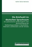 Die Briefwahl im deutschen Sprachraum