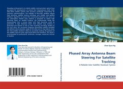 Phased Array Antenna Beam Steering For Satellite Tracking