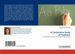 A Contrastive Study of Feedback - Clavel Arroitia, Begoña