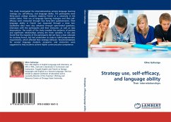 Strategy use, self-efficacy, and language ability