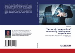 The social change role of community development corporations - dorius, noah