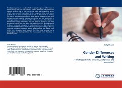 Gender Differences and Writing