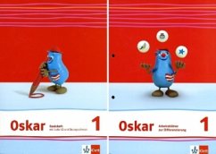 Cover 1. Schuljahr, Basisheft m. Audio-CD u. Arbeitsblätter zur Differenzierung, 2 Tle. / Oskar Fibel