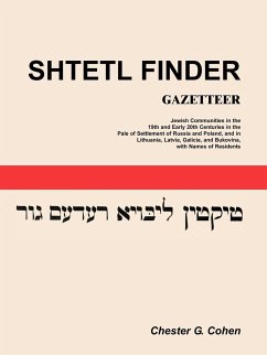 Shtetl Finder Gazetteer - Cohen, Chester G.