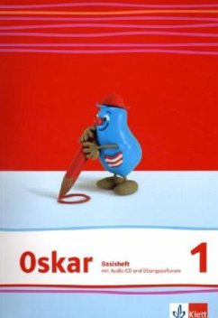 Cover 1. Schuljahr, Basisheft m. Audio-CD / Oskar Fibel