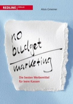 No-Budget-Marketing - Gmeiner, Alois