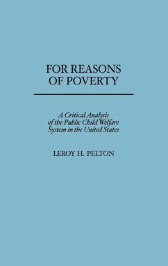 For Reasons of Poverty - Pelton, Leroy H.