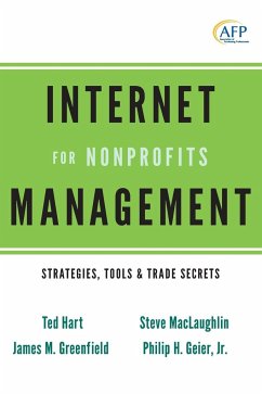 Internet Management for Nonprofits - Hart, Ted; Greenfield, James M.; MacLaughlin, Steve; Geier, Philip H.