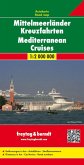 Mittelmeerländer Kreuzfahrten, Autokarte 1:2.000.000; Mediterranean Cruises; Croisiéres en Méditerranee. Crociere nel Me