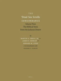 The Dead Sea Scrolls Concordance, Volume 3 (2 Vols) - Abegg, Martin; Bowley, James; Cook, Edward
