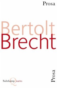 Prosa - Brecht, Bertolt