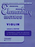 Rubank Elementary Method, Violin
