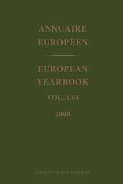 European Yearbook / Annuaire Européen, Volume 56 (2008)